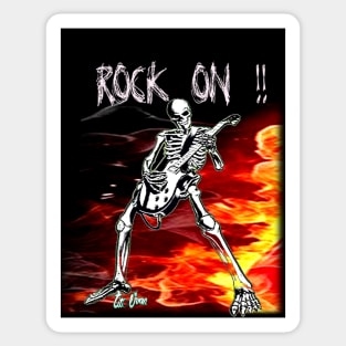 Rock on2 Sticker